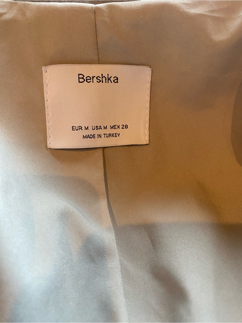 Bershka Grey Single-Breasted Tailored Blazer Jacket Size M women’s - Picture 3 of 8